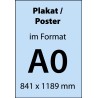Plakat oder Poster A0 (841 mm x 1189 mm)
